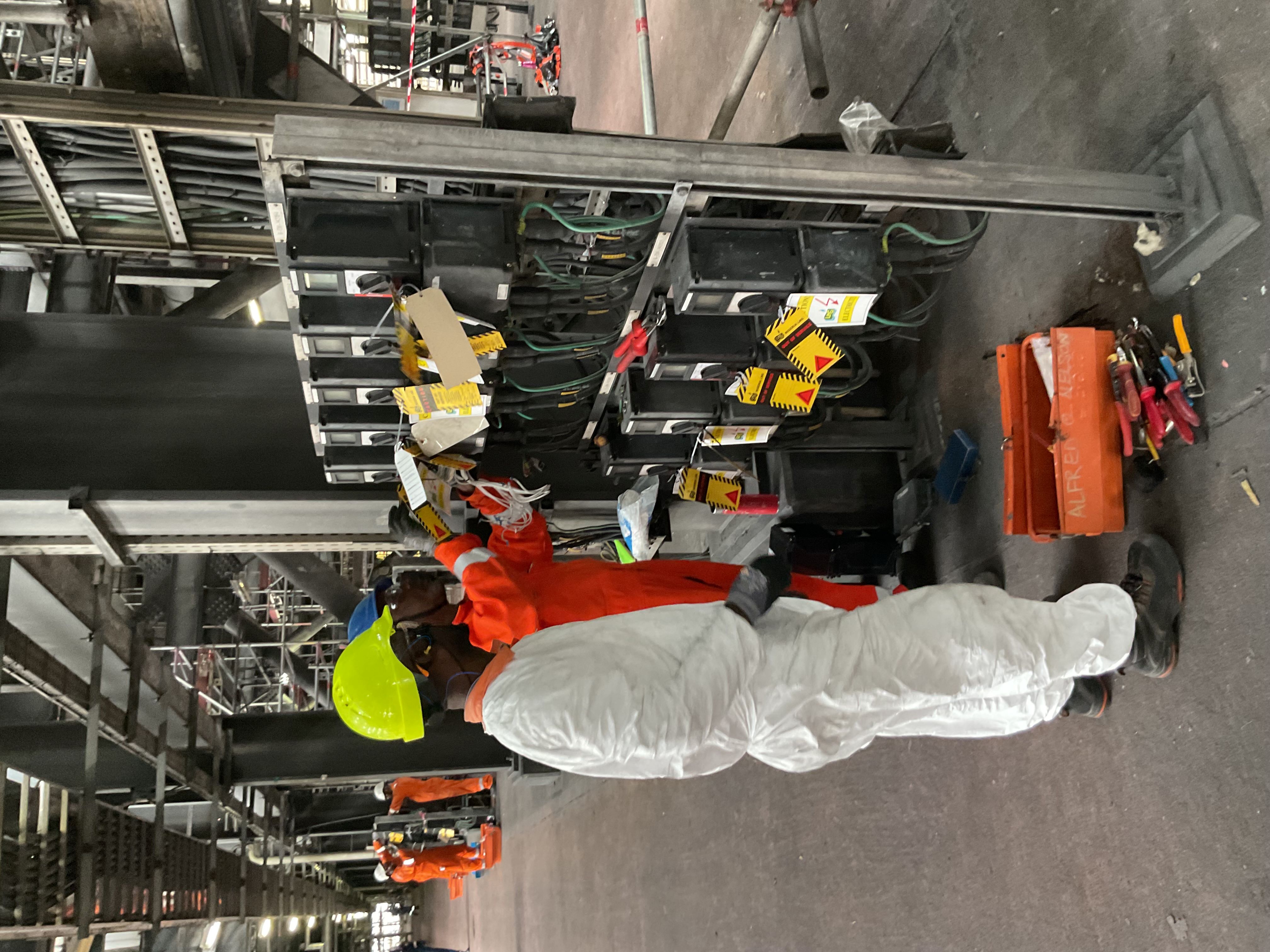 Electrical lockout/tagout procedure