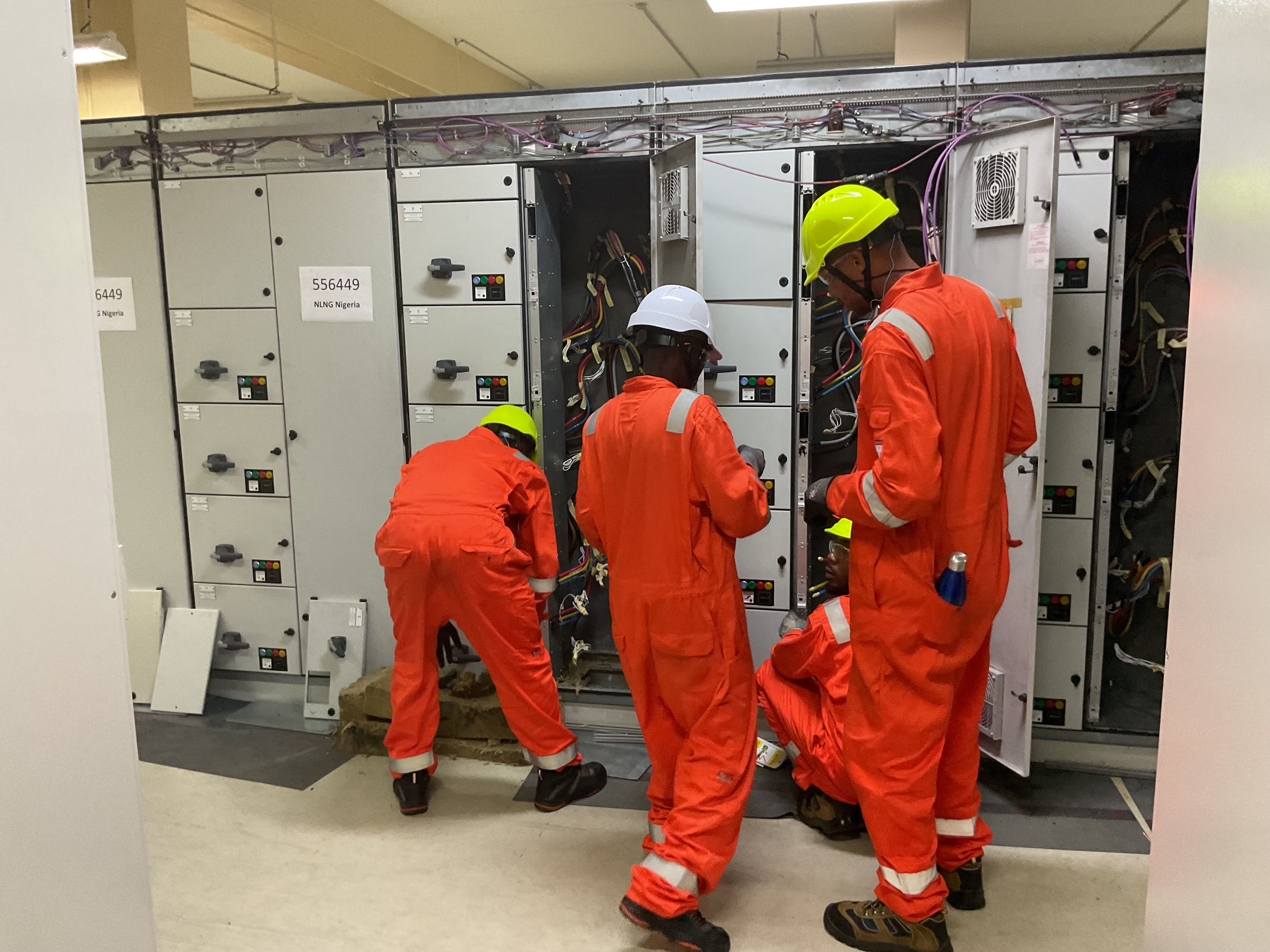 Technical team site inspection